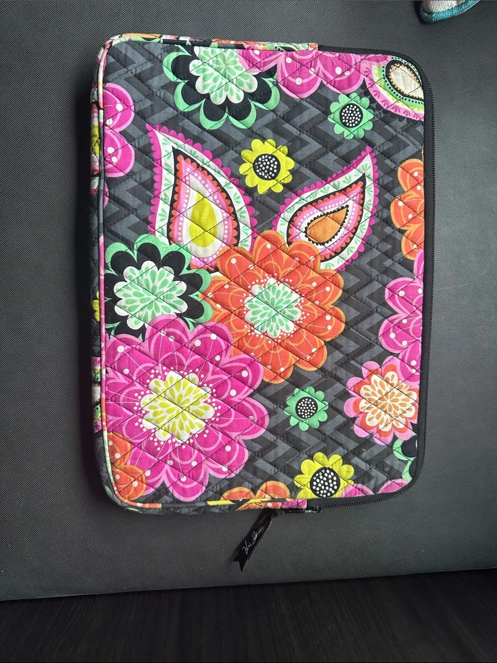 Vera Bradley Ziggy Zinnia Print Laptop Case